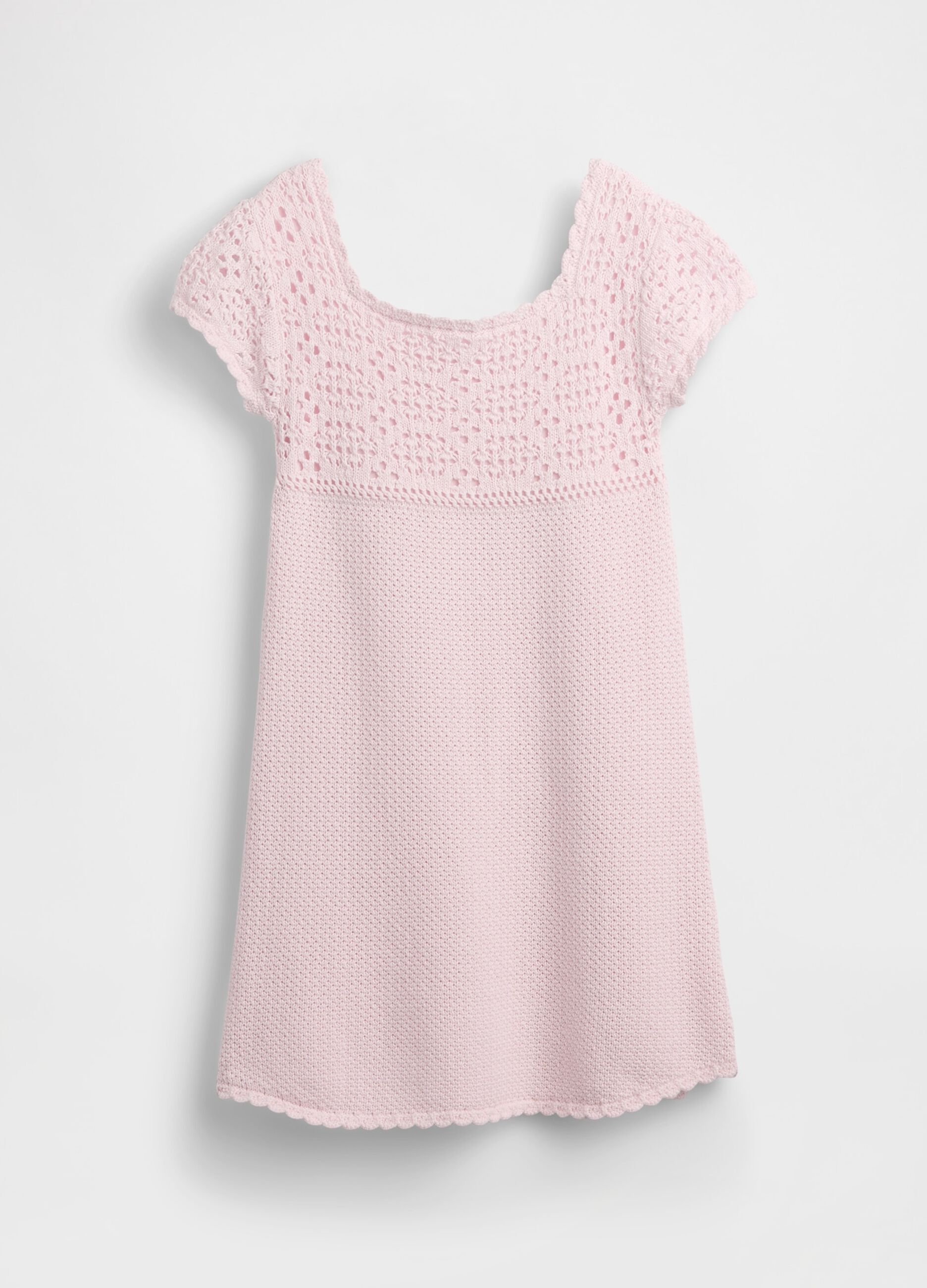 Pure cotton broderie dress