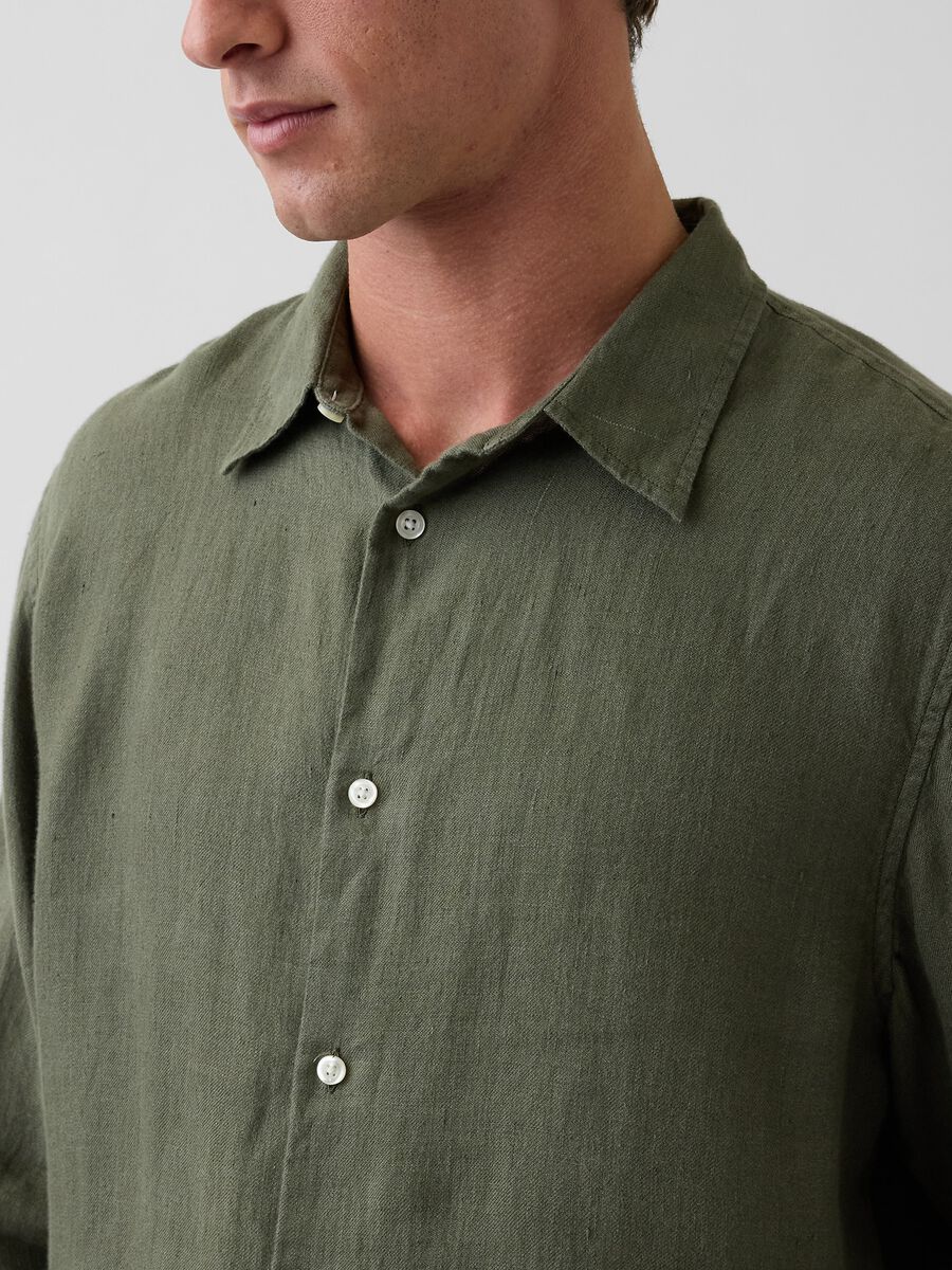 Pure linen shirt_3