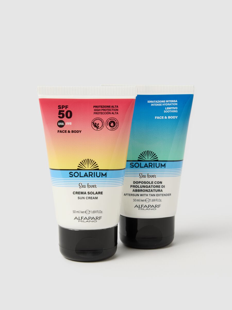 SPF 50 Sunscreen & After Sun with Tan Enhancer_1