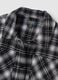Grey Checked Cotton Shirt for Girls_3