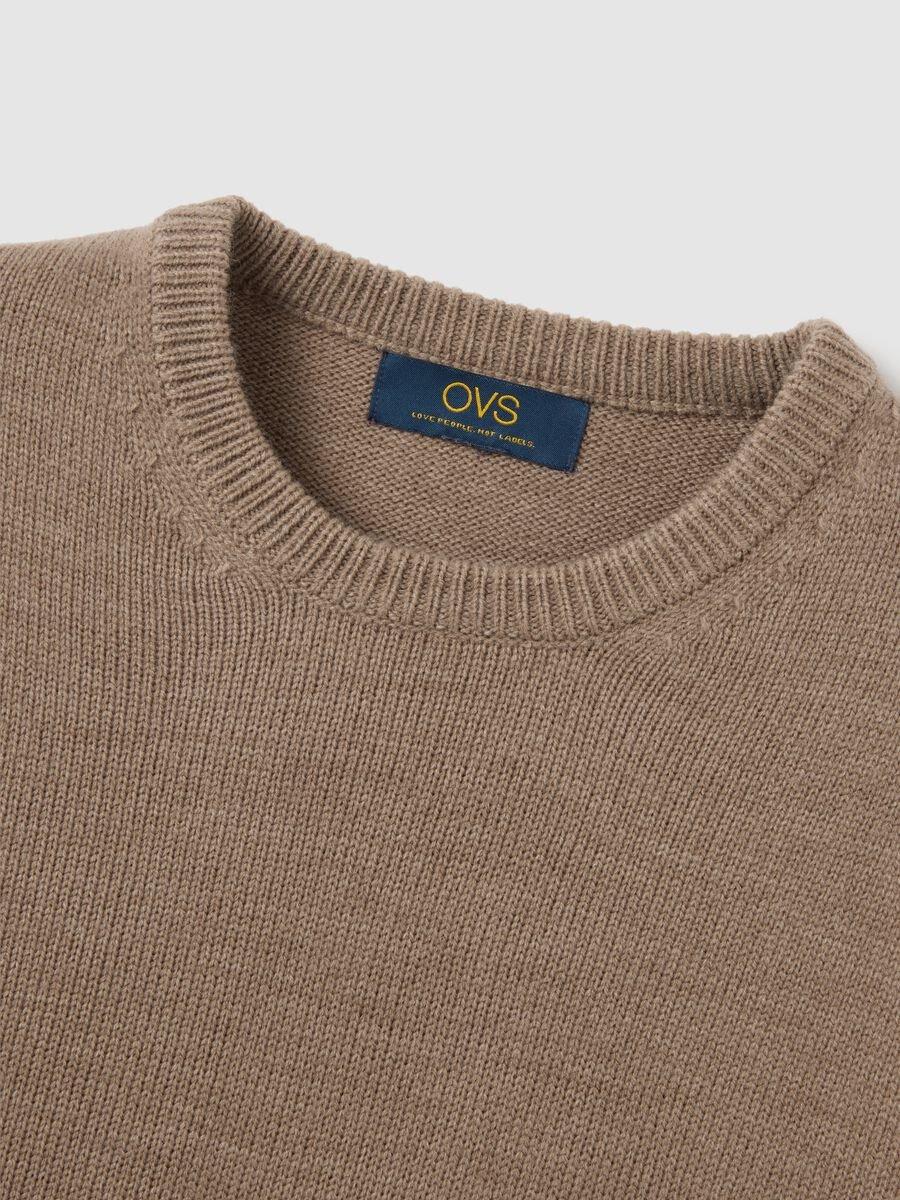 Maglione beige regular fit_5