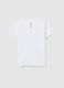 White ribbed T-shirt with glitter print_1