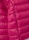 Girls' pink regular fit mixed fabric jacket_2