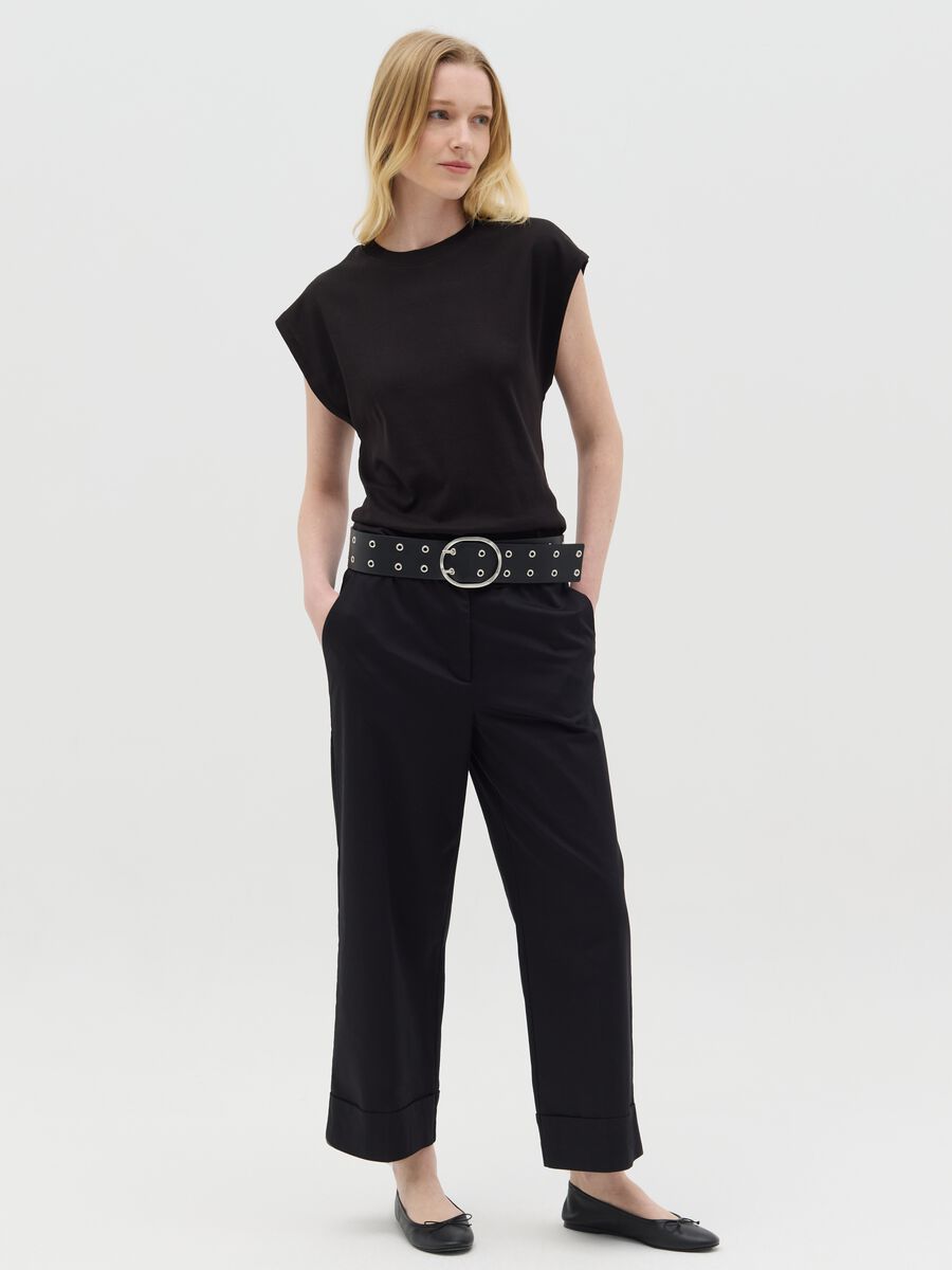 T-shirt with kimono sleeves_1