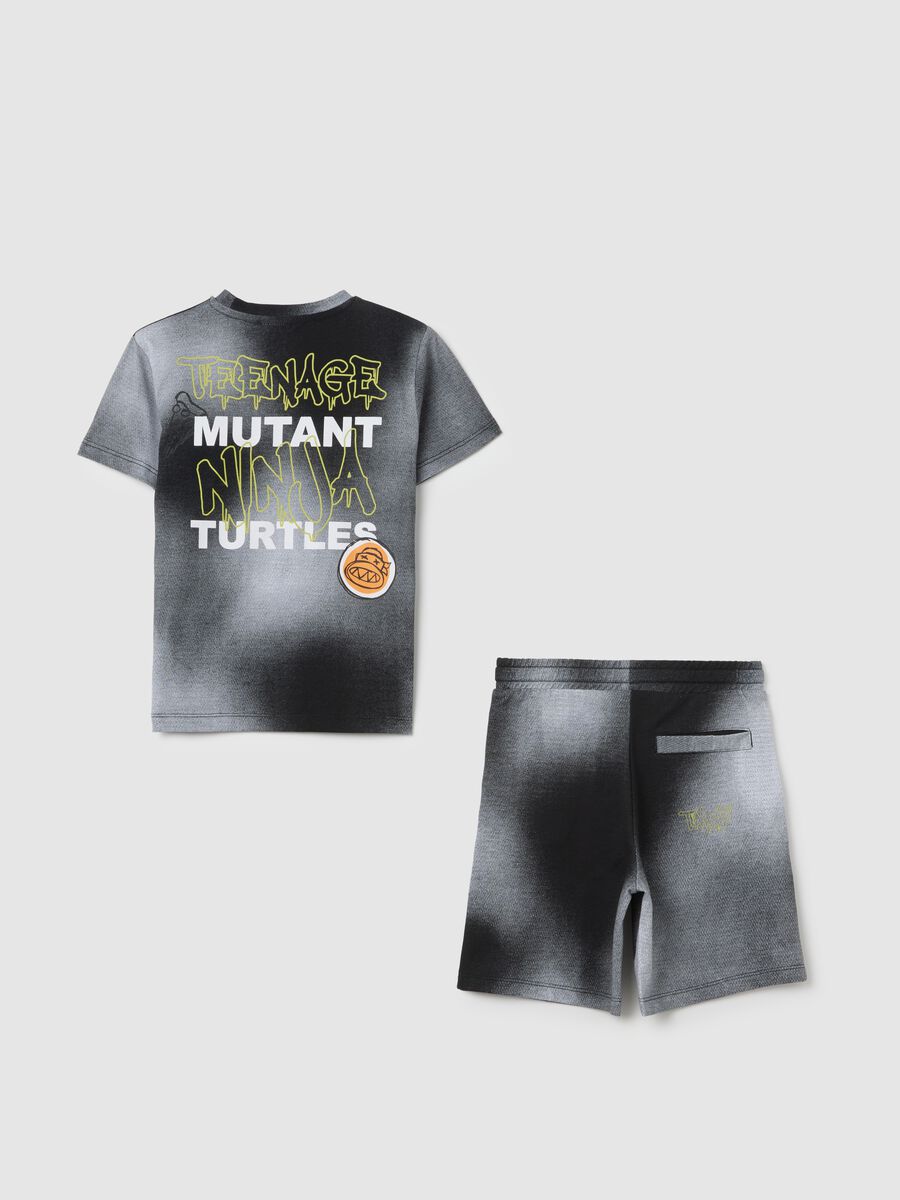 Teenage Mutant Ninja Turtles Cotton T-shirt and Shorts_1