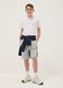 Boys' grey 100% cotton relaxed-fit shorts_0