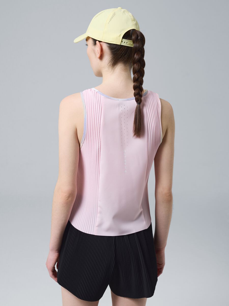 ALTAVIA COURT pleated technical sports vest with tie-dye effect_3