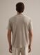 Beige linen-cotton blend regular fit t-shirt_3