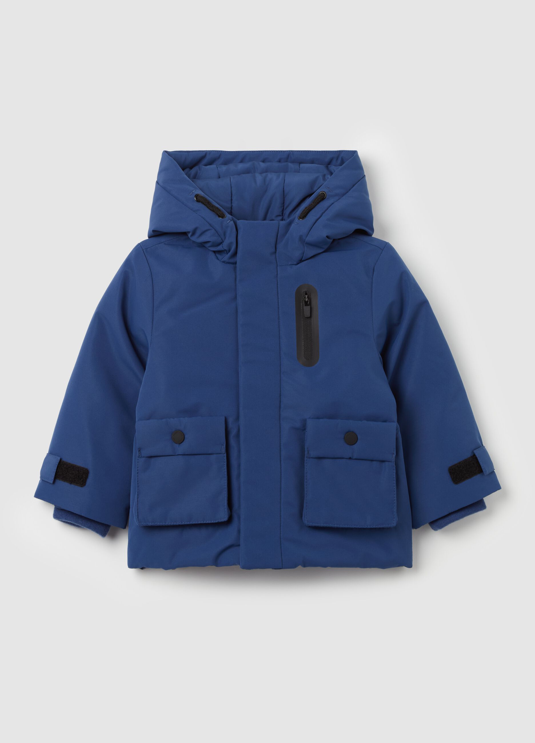 Padded jacket with hood