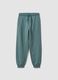 Blue organic cotton joggers_0