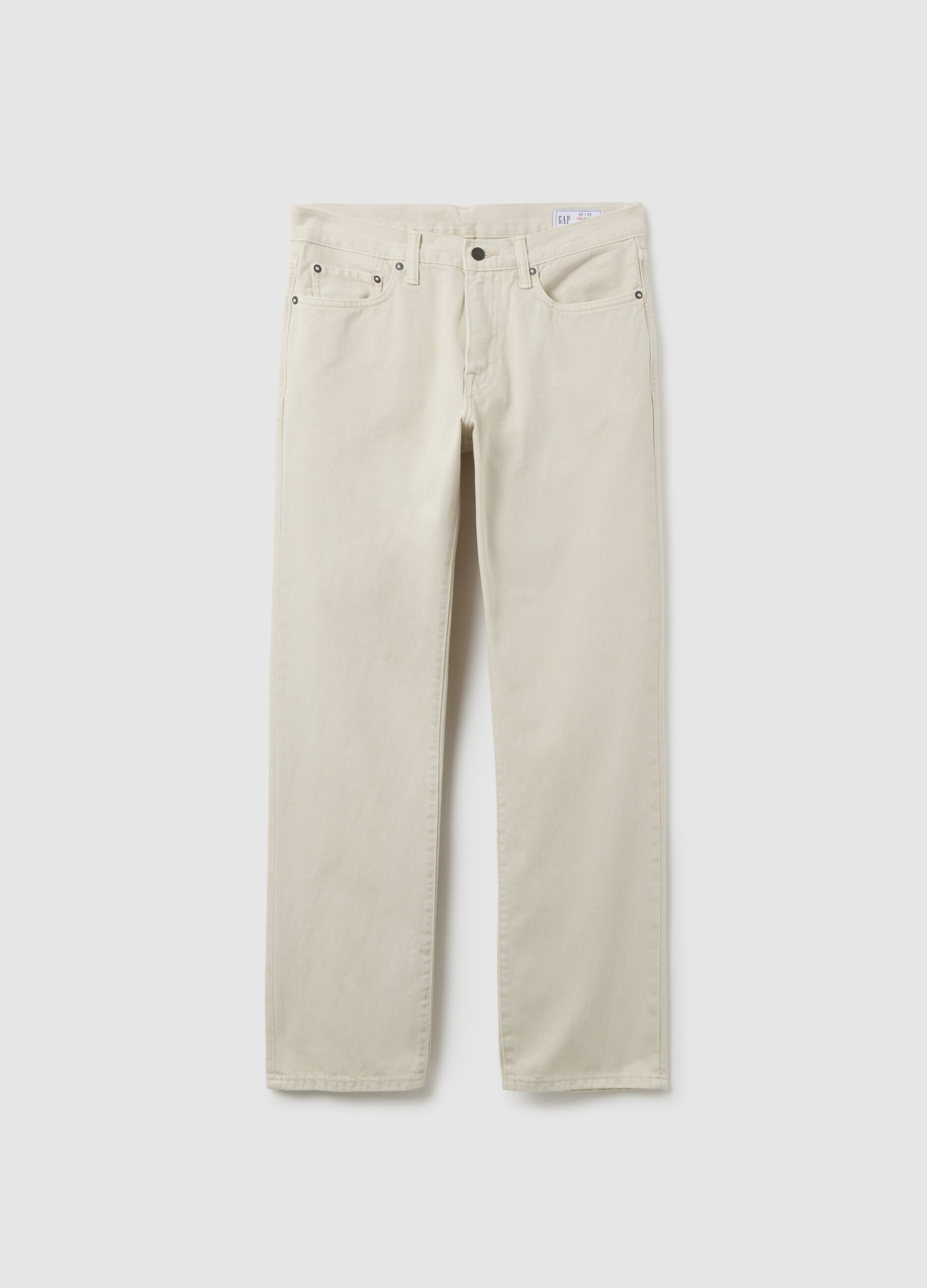 Denim trousers with five pockets