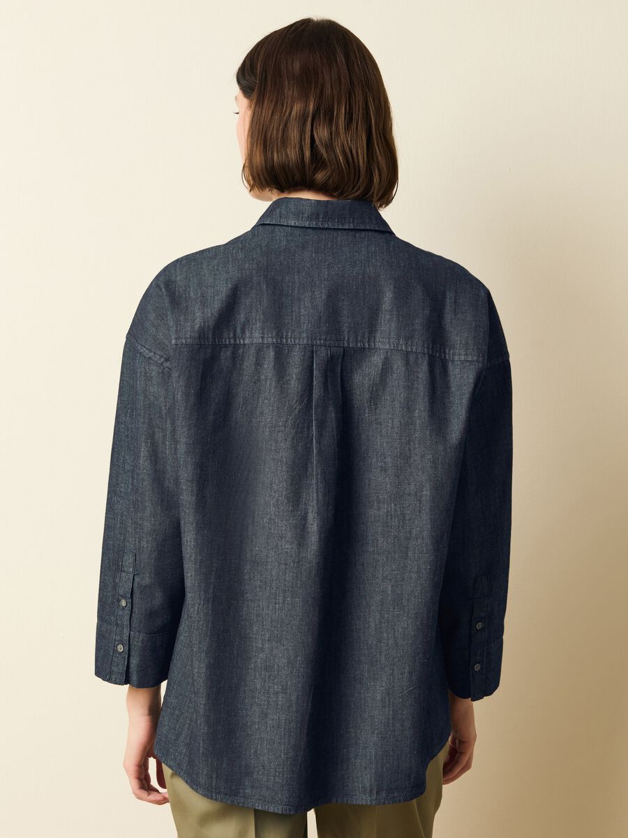 Oversize denim shirt_3
