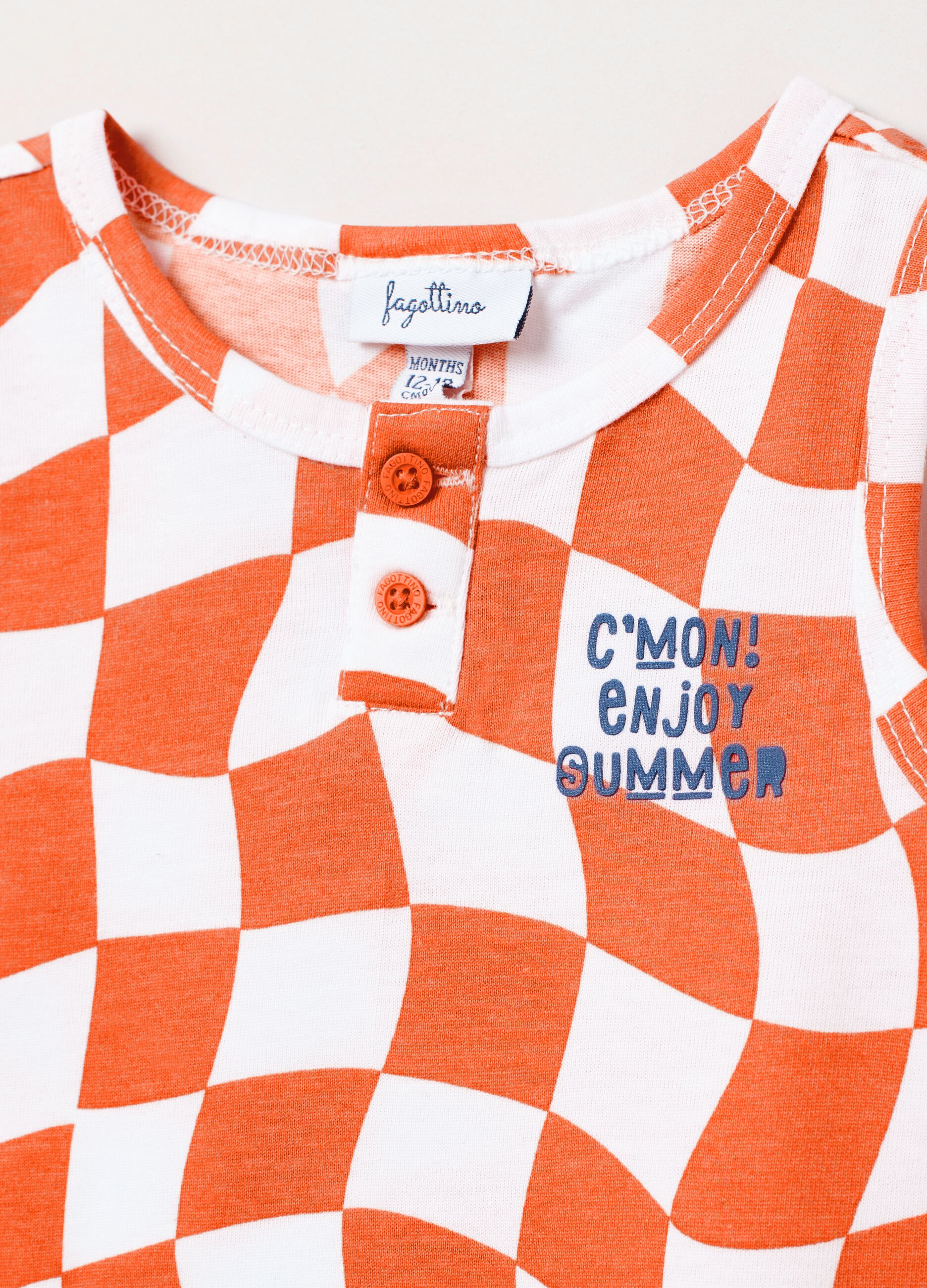 Jogging set in cotone leggero con stampa_2