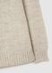 Beige Sweater in Acrylic and Wool Blend_5