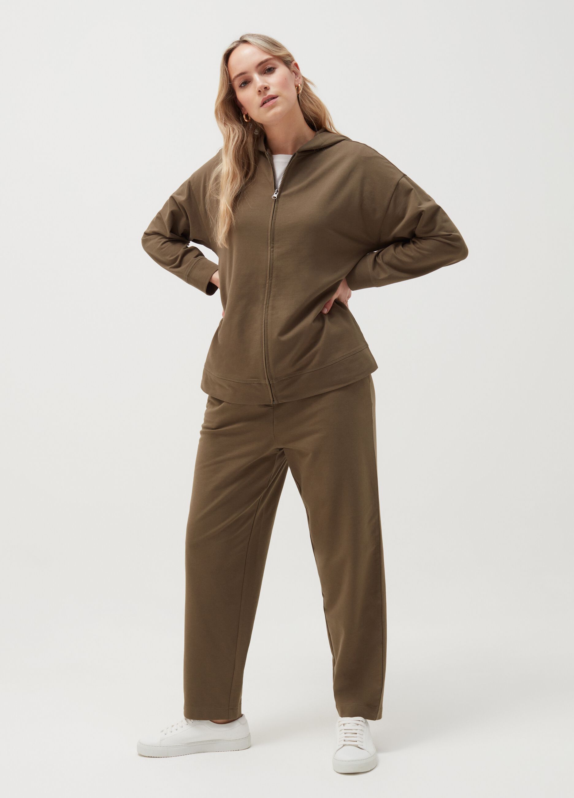 MYA Curvy comfort-fit trousers