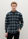 Multicolour checked shirt in pure cotton flannel regular fit_2