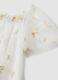 White girls&rsquo; dress with floral embroidery, regular fit_2