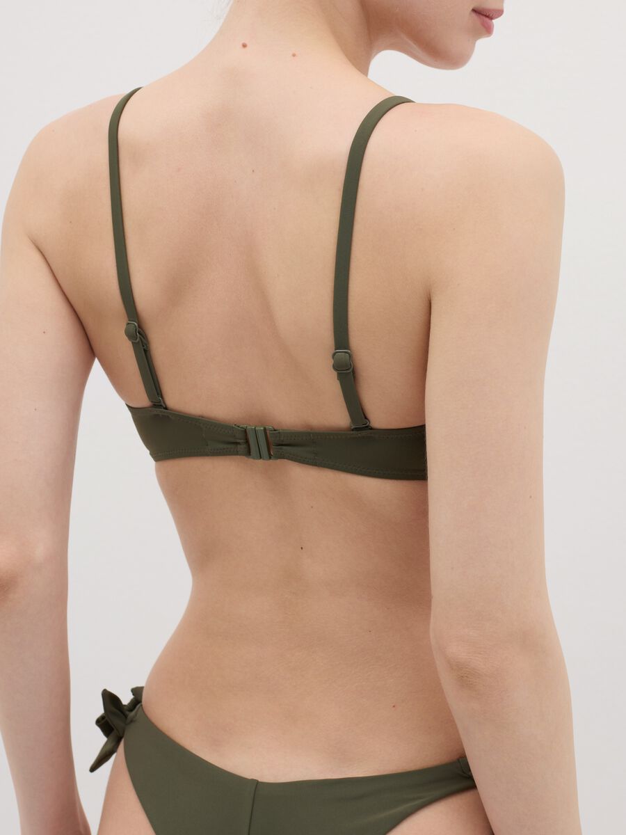 Green bralette bikini top with removable padding_3