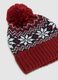 Children's hat with pompom and embroidered details_1
