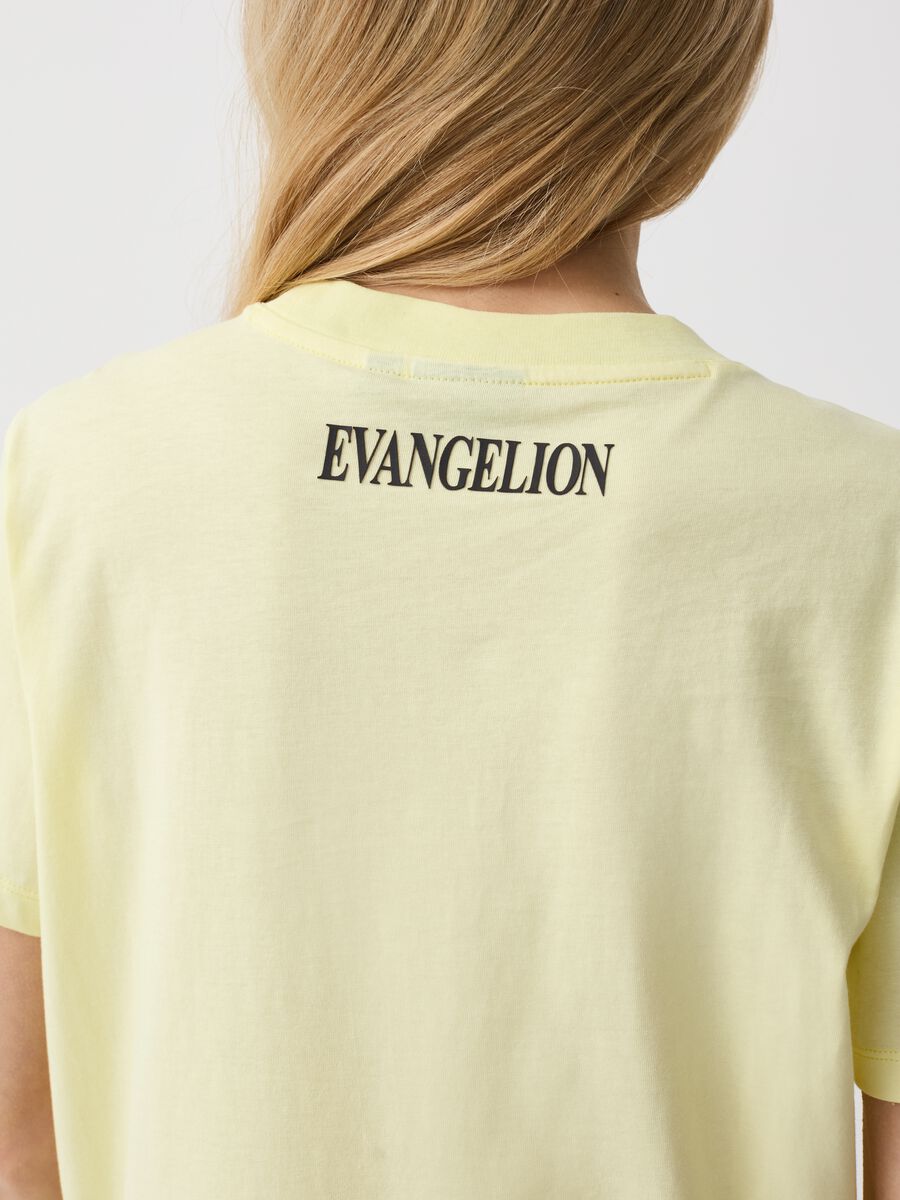 T-shirt with Evangelion characters print_2
