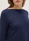 Blue long sleeve crew neck T-shirt regular fit_3