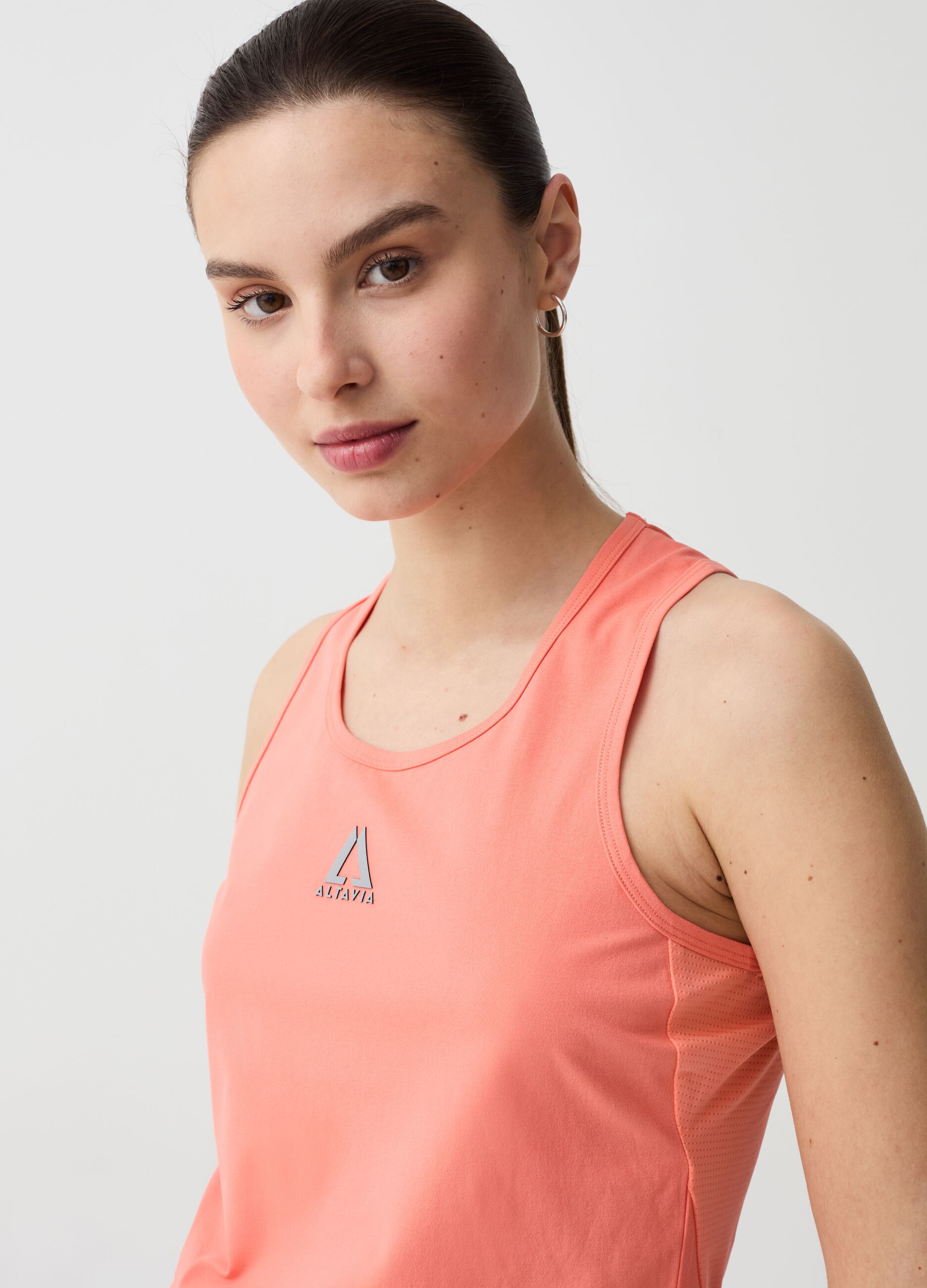 Altavia tank top in technical fabric