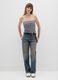 Grey bodysuit with sequins fitted style_2