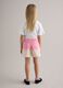Girls&rsquo; multicolour pure cotton shorts, regular fit_2