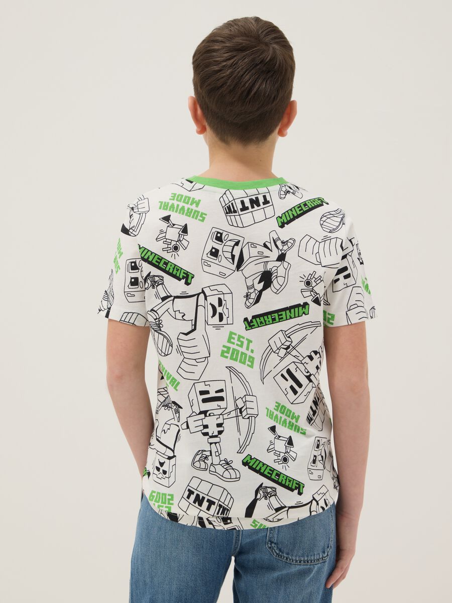 T-shirt in puro cotone multicolor da bambino regular fit con stampa_1