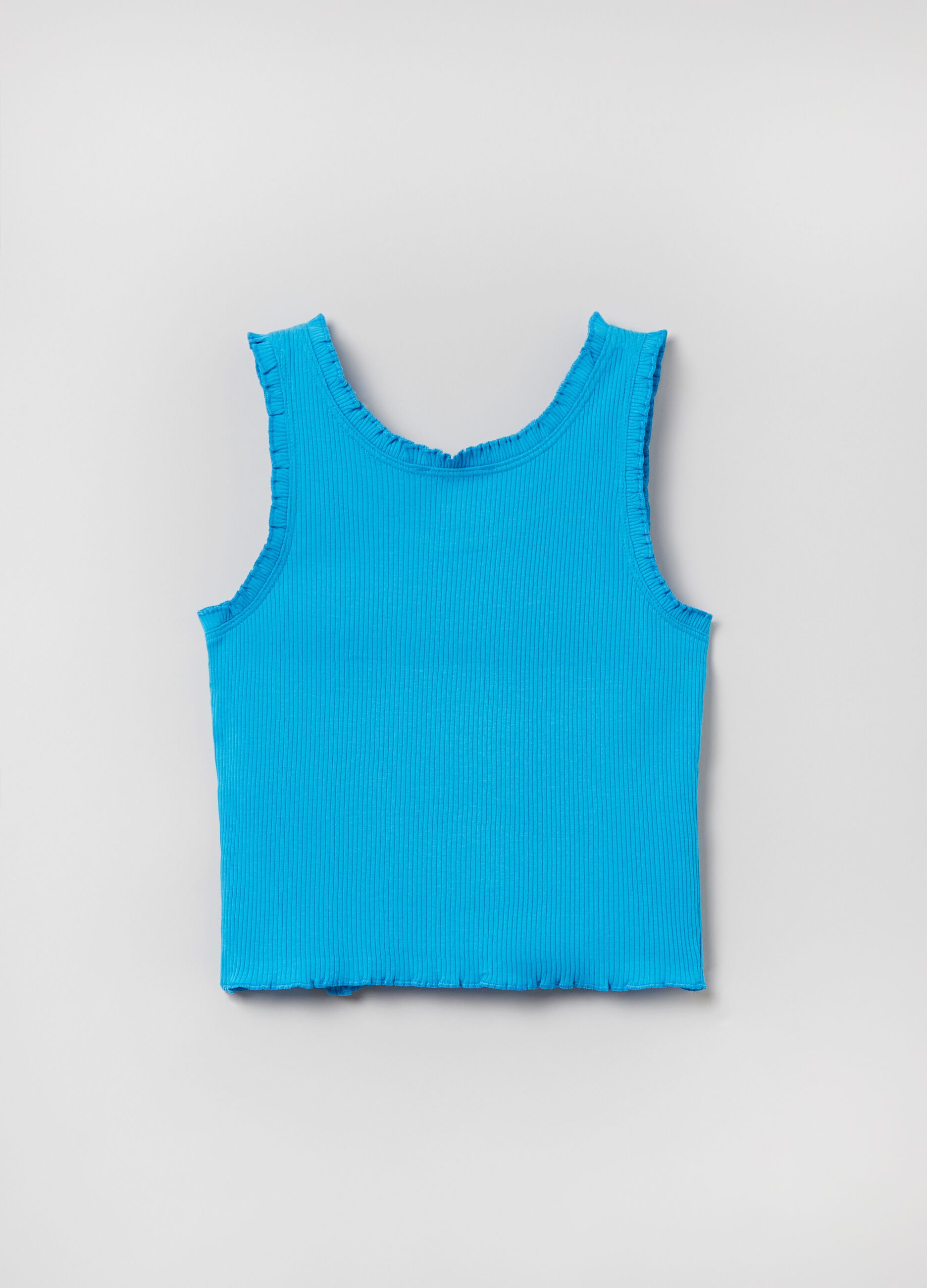 Tank top stretch con rouches_1