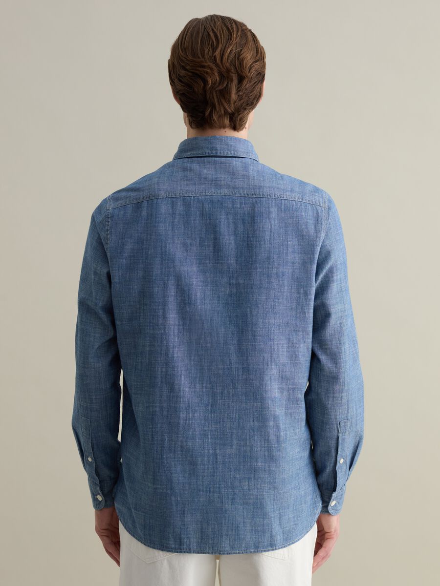 Iridescent cotton shirt with pockets_2