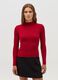 Pullover with high neck and lurex_0