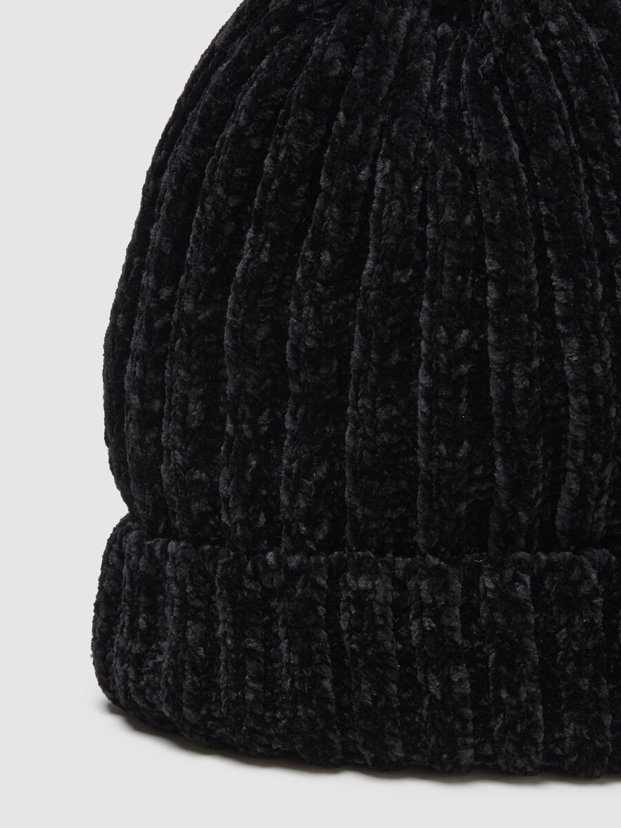 Black Jersey Beanie_2