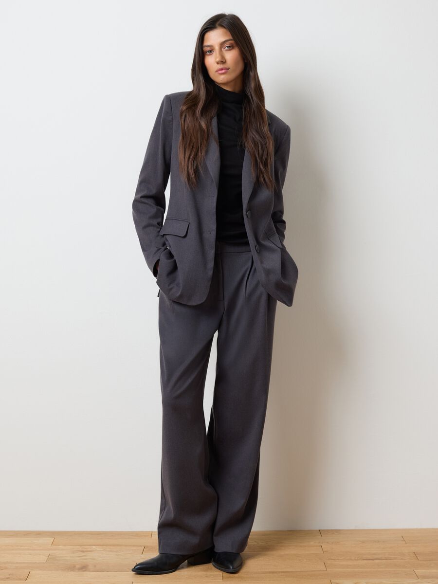 Blazer grigio regular fit_1