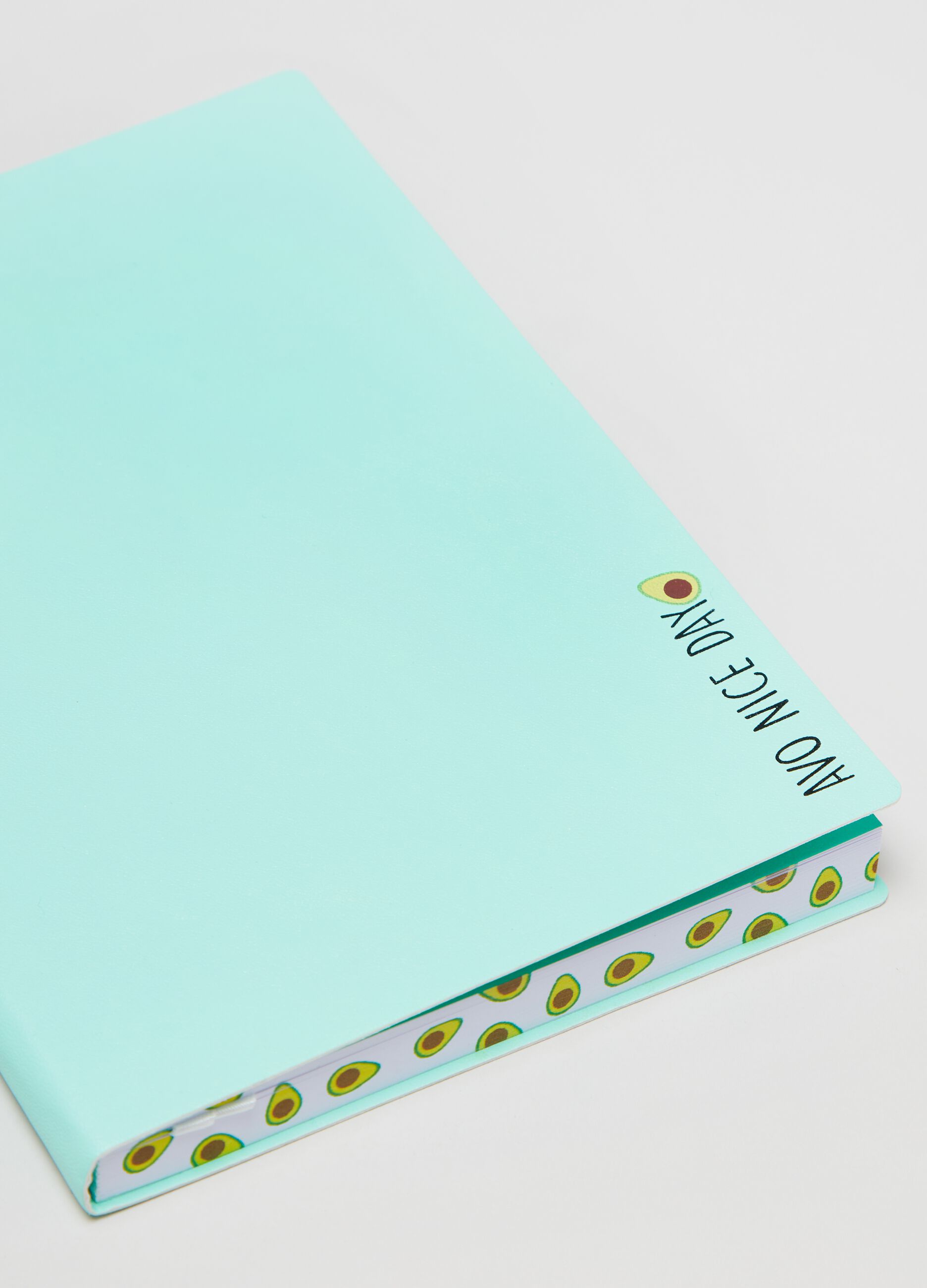 Notebook with lined pages
