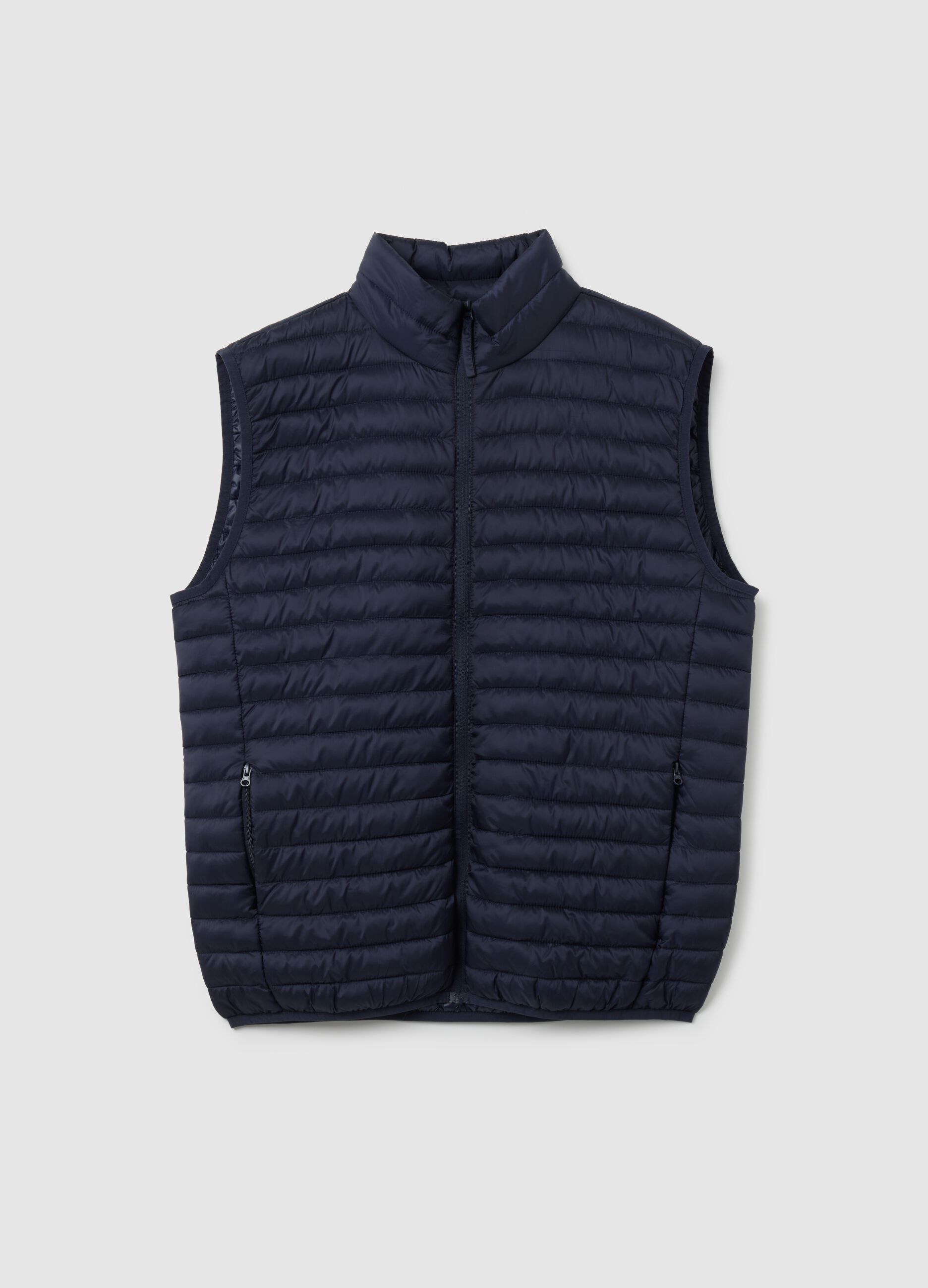 Gilet in blu regular fit