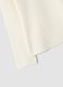 White pure organic cotton T-shirt with raised neck_3