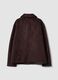 Brown regular-fit jacket with buttons_1