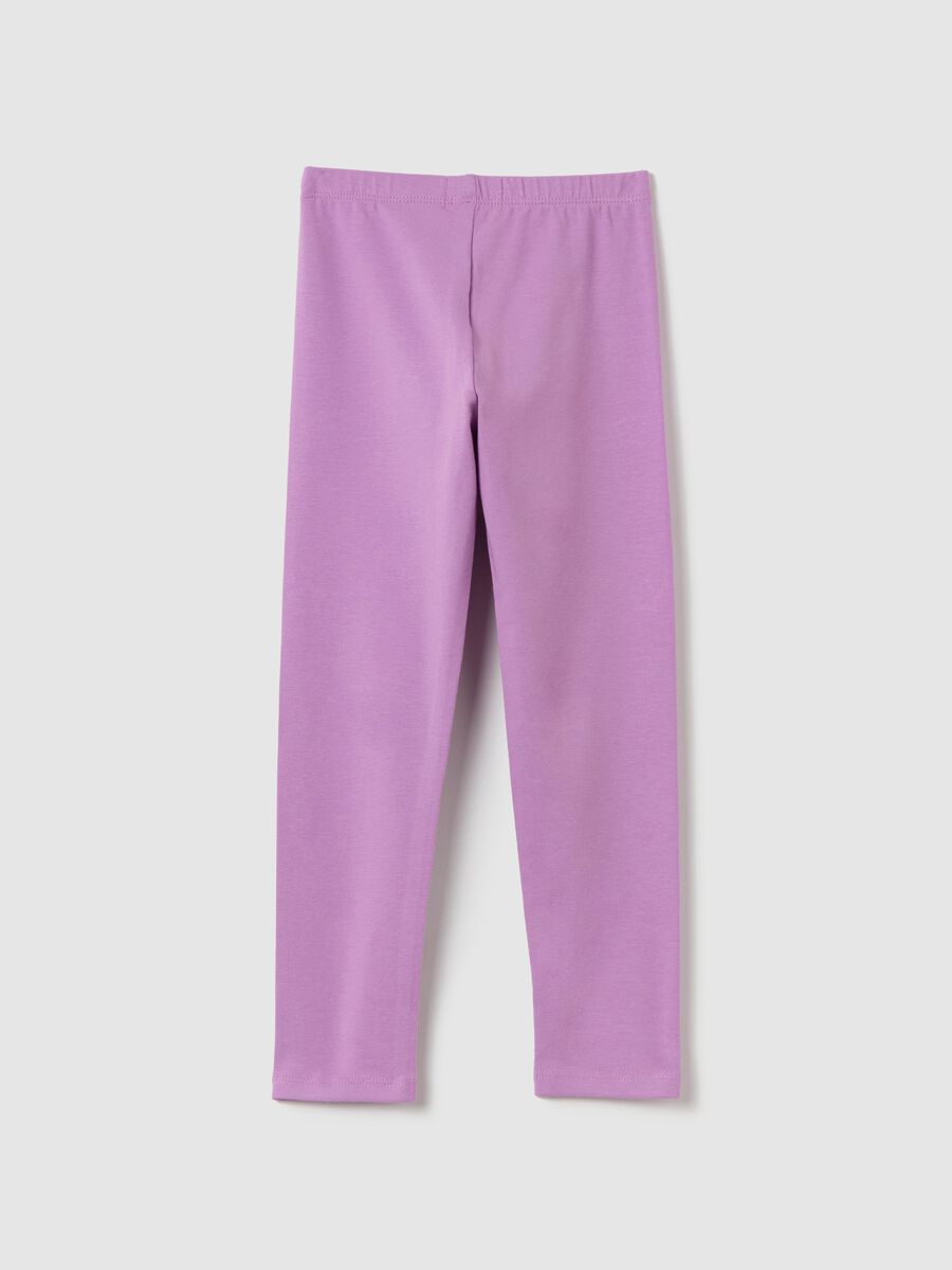 Leggings with diamanté stars application_1