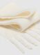 White scarf with fringes_2