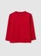 Children's Pure Cotton Red T-shirt Regular Fit_0