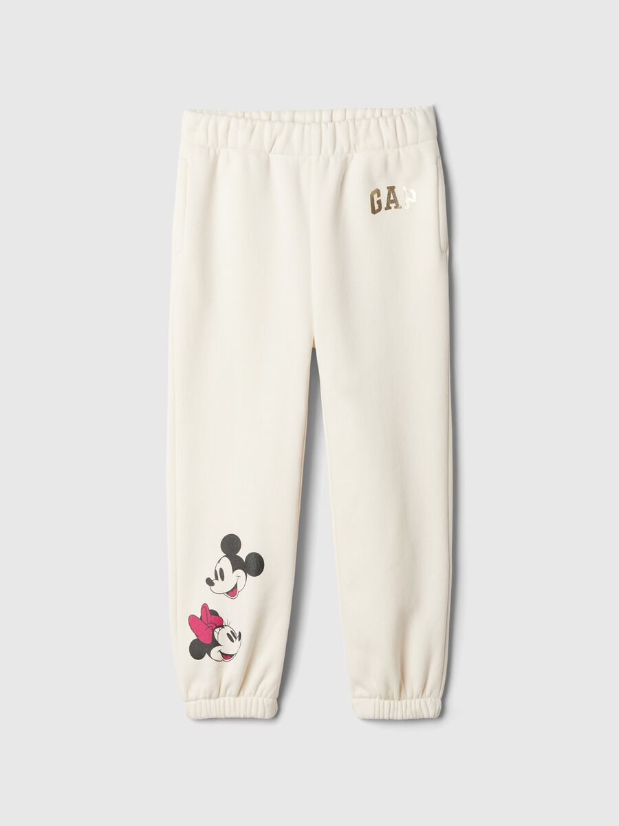 Joggers con stampa Minnie e Topolino_0