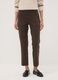 Leggings verdi in tessuto elasticizzato slim fit_1