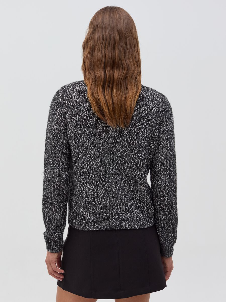 Mélange pullover in lurex_2
