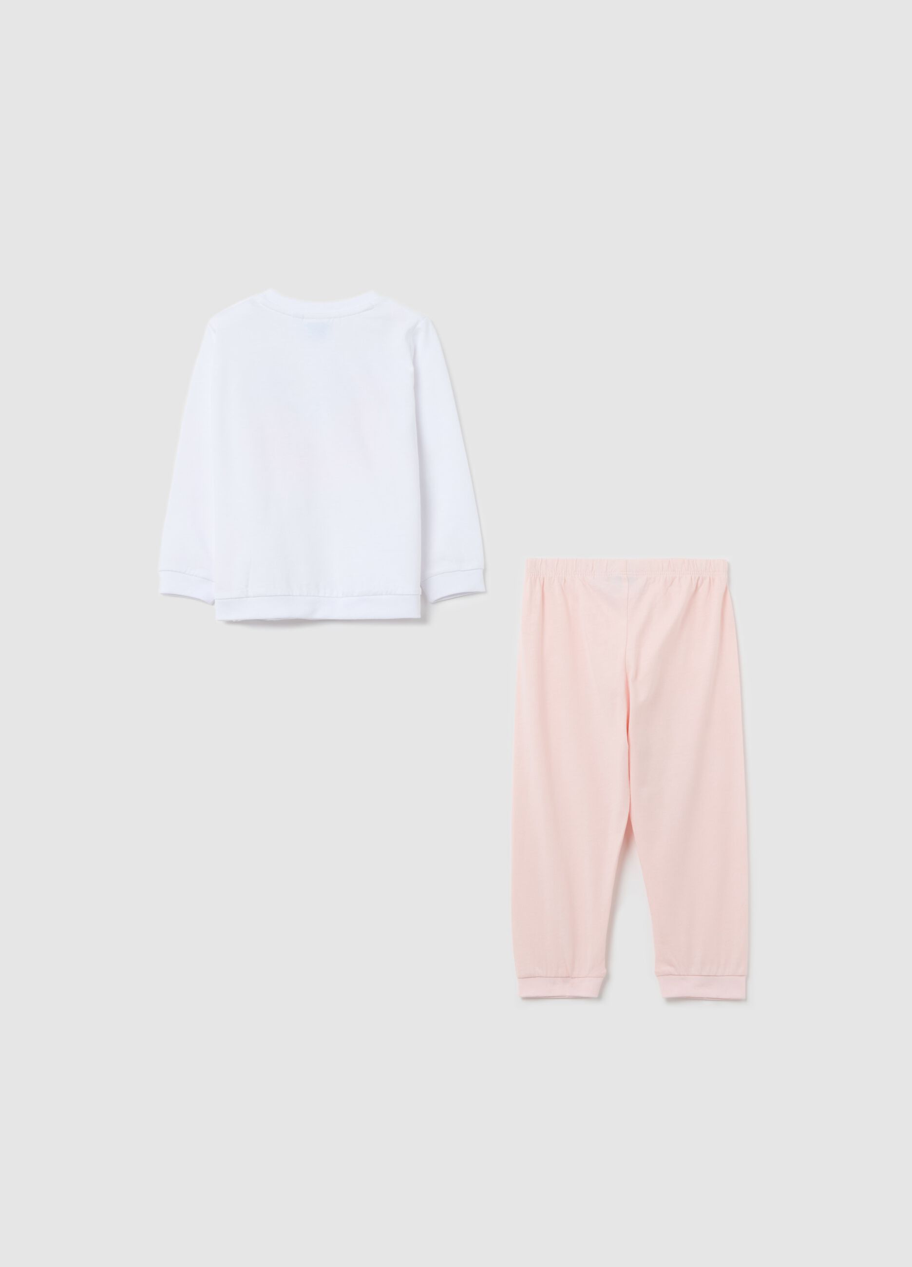 Cotton pyjamas with Baby Smurf print