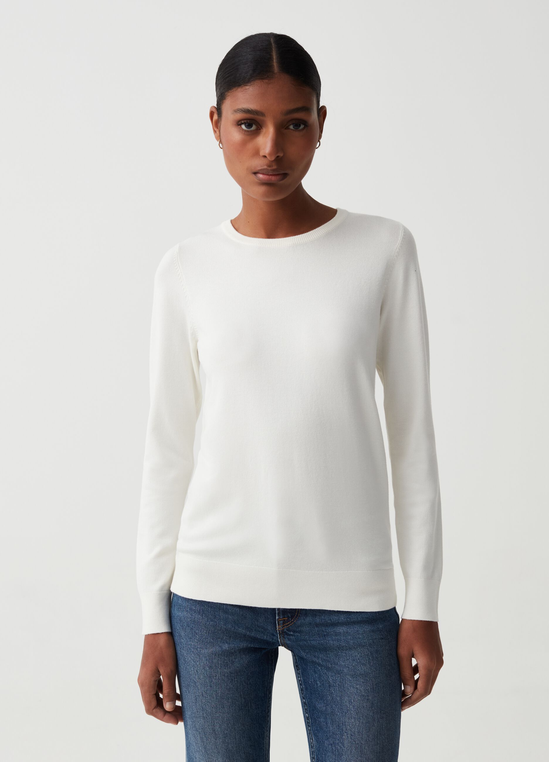 Crew-neck pullover