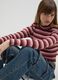 Multicolour striped fitted sweater_1