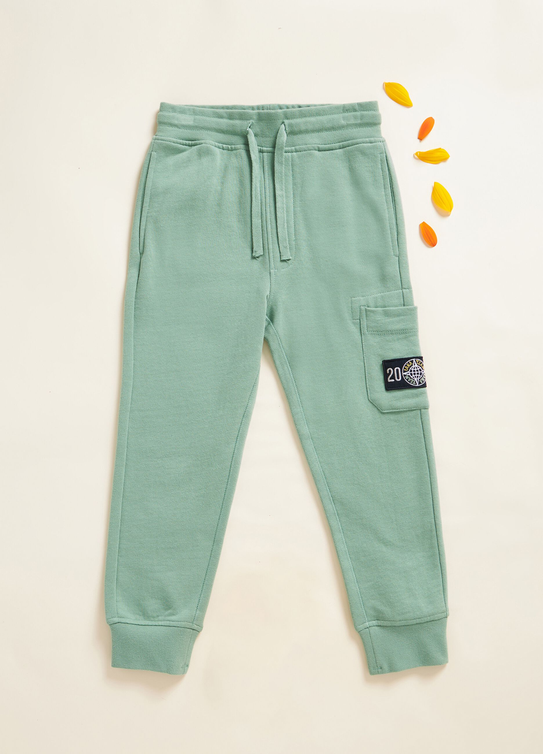 Joggers in felpa di puro cotone IANA_0