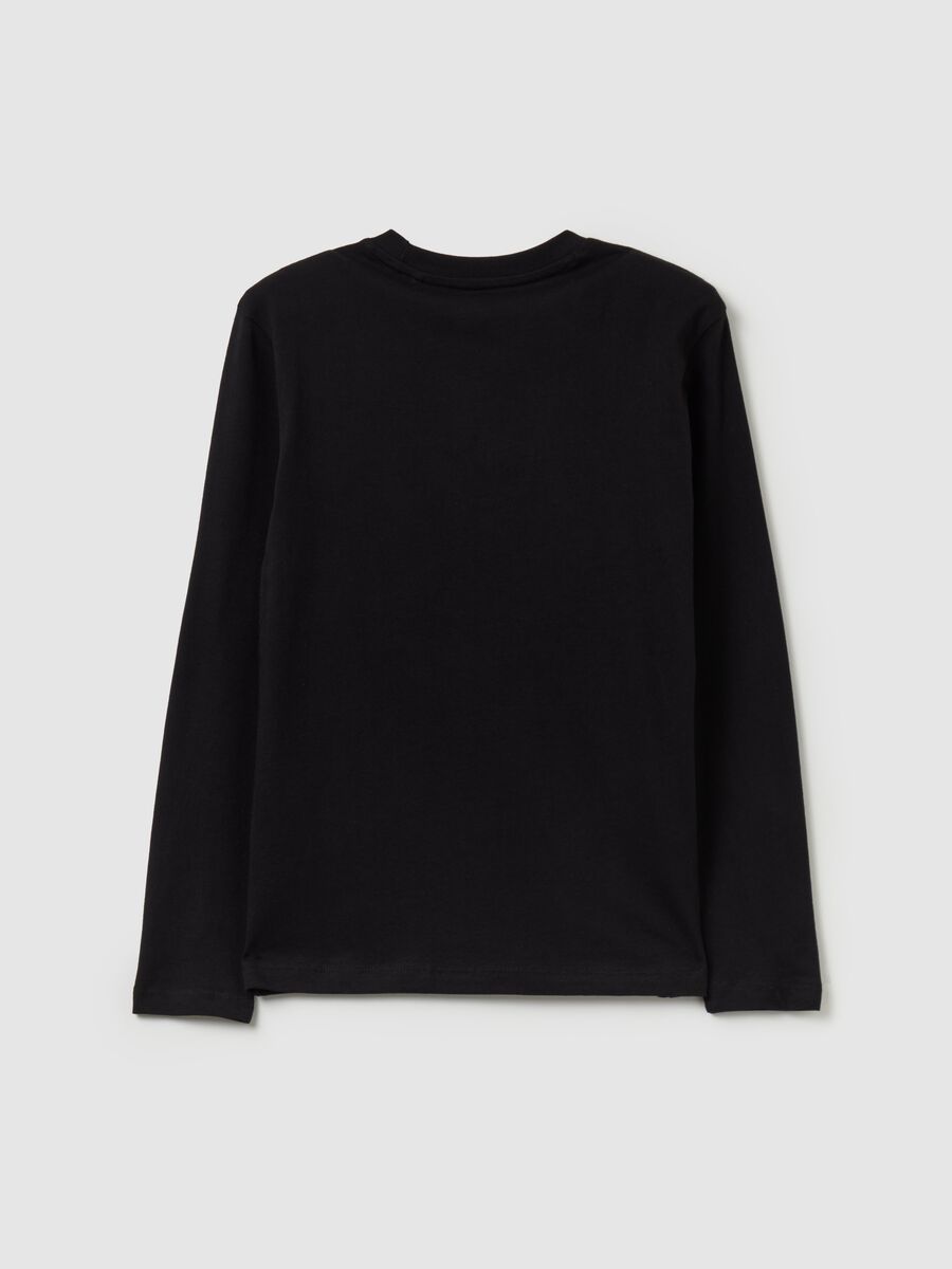 T-shirt a maniche lunghe con stampa_4
