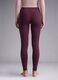 Leggings slim viola in tessuto elasticizzato a vita regular ALTAVIA STUDIO_3